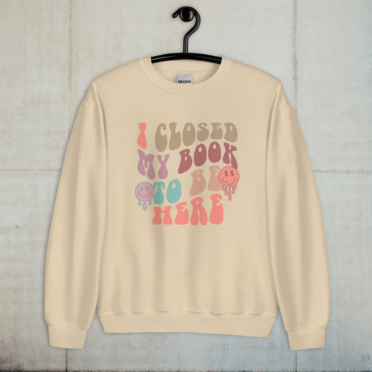 I Closed My Book To Be Here | Sweater