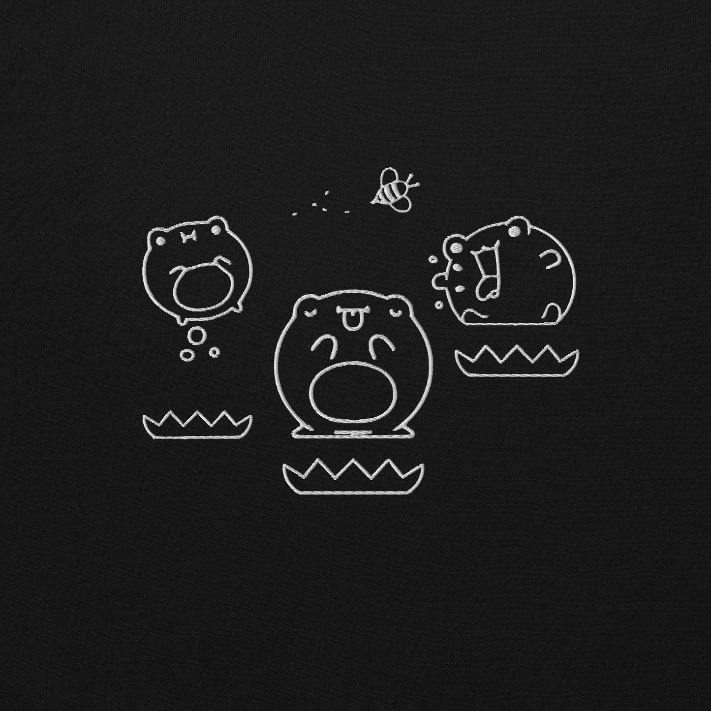 Froggy Life | Embroidered Sweater