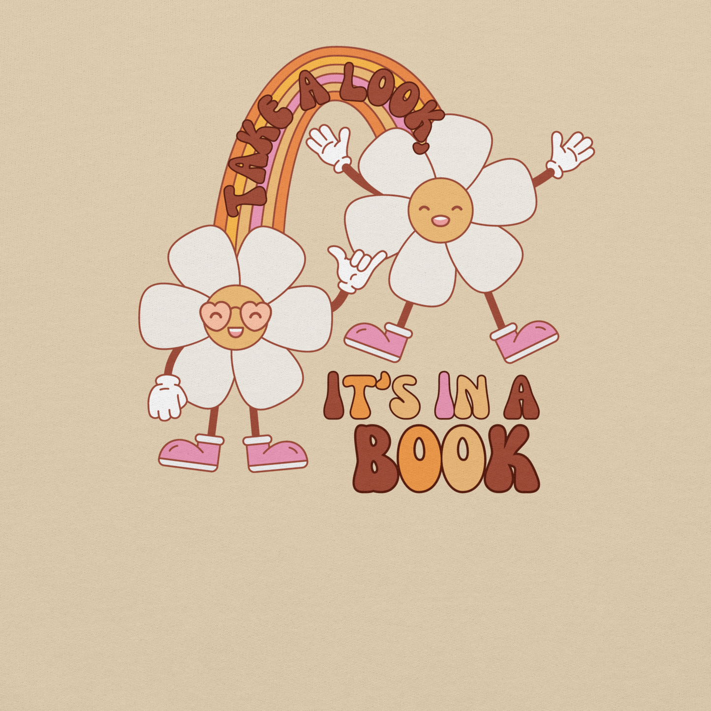 Take a Look It's In a Book | Retro Sweater